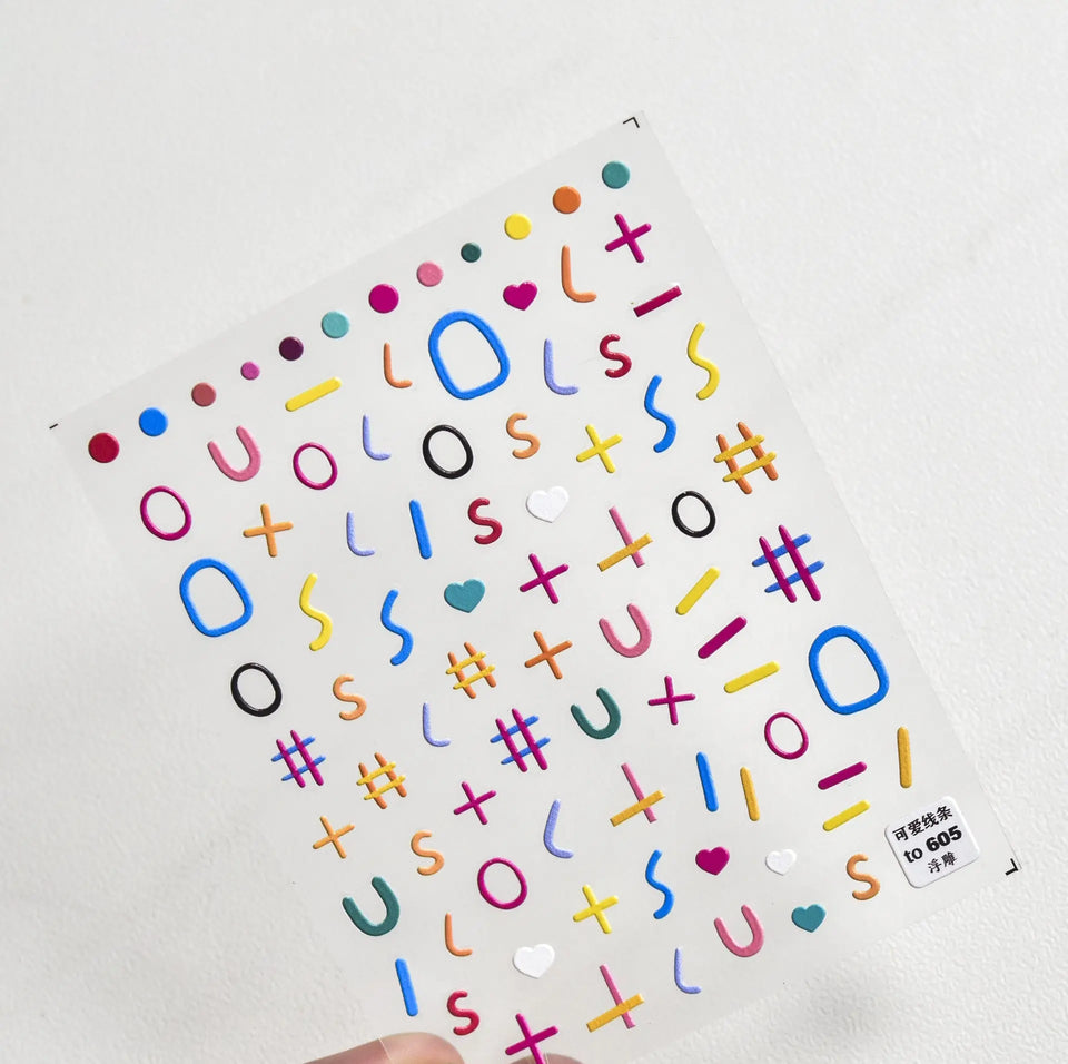 Nail Stickers Japanese Adhesive Nails My Store