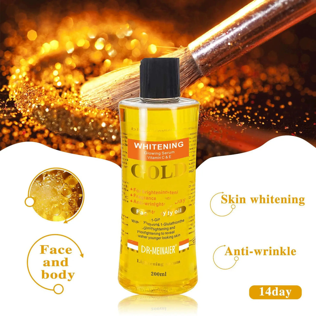 Gold Oil Body Skin Care Natural Plant Soft Oil My Store
