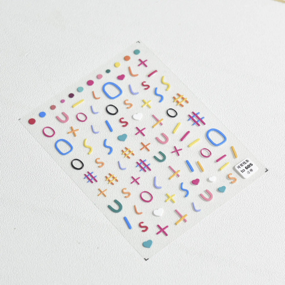 Nail Stickers Japanese Adhesive Nails My Store